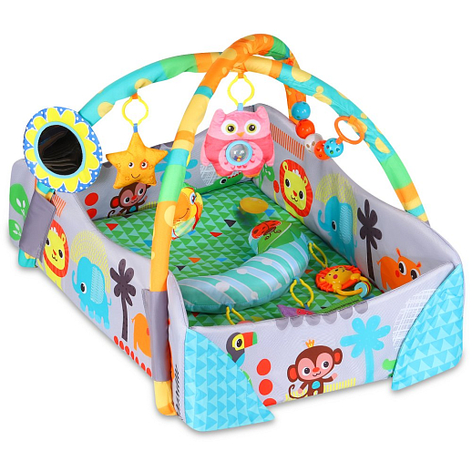 ТМ "Smart Baby" Коврик развивающий "Путешествие в Африку", в/к 66х10х50,5 см в Джамбо Тойз #2