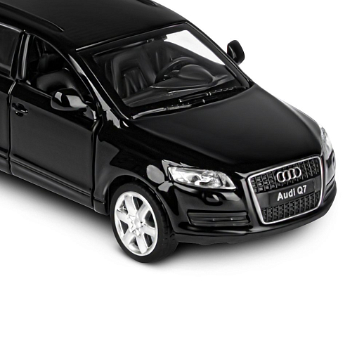 ТМ "Автопанорама" Машинка металлическая 1:43 Audi Q7, черный, откр. двери, инерция, в/к 16*7,5*5 см в Джамбо Тойз #2