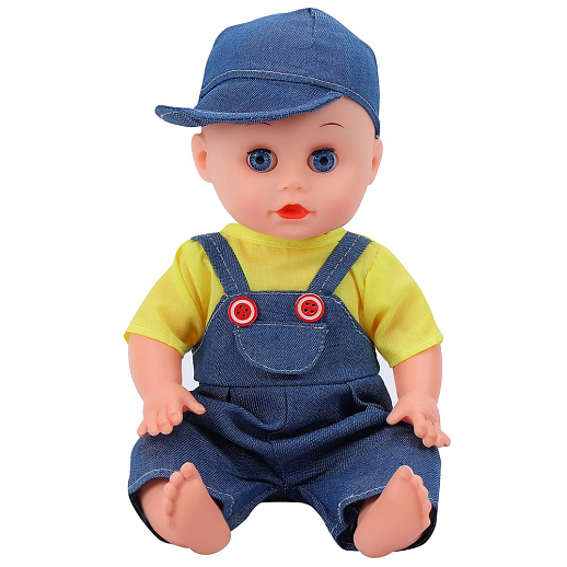 Кукла пупс-мальчик, на бат., 12 звук.эфф, в/к 24х9,5х34 см в Джамбо Тойз #11