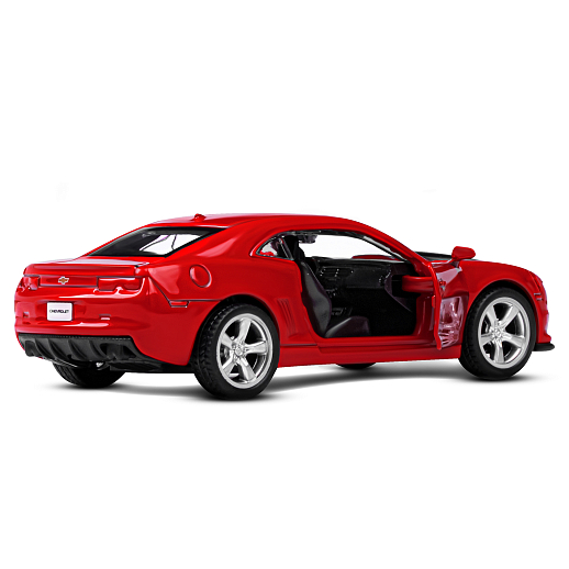 ТМ "Автопанорама" Машинка металлическая 1:43 Chevrolet Camaro SS, красный, откр. двери, инерция, в/к 17,5*12,5*6,5 см в Джамбо Тойз #13