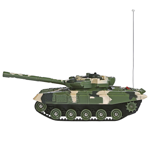 AUTODRIVE Р/У Танк, М1:32,ИК-бой,27MHz,повороты башни,гусеничн.ход,индик.жизни,цвет зелен.камуфляж,в/к 37,5*17,5*13см в Джамбо Тойз #5