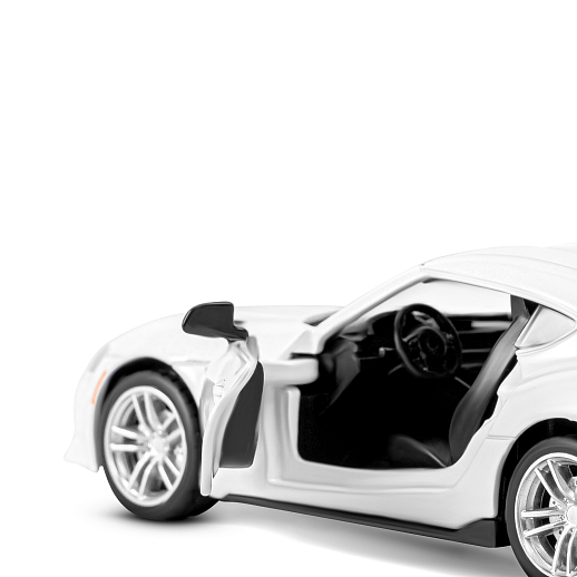 ТМ "Автопанорама" Машинка металл. 1:31 Toyota Supra [US], белый, откр. двери, свет, звук, инерция в/к 18*9*13,5 см в Джамбо Тойз #13