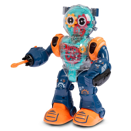 ТМ "Smart Baby" Робот Костик на батарейках, стреляет ракетами, ходит, свет, звук, в/к 27,8х21,5х13 см в Джамбо Тойз #15