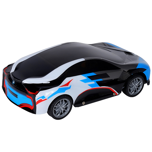 Р/У AUTODRIVE Машина с 3D подсветкой корпуса/пульта,М1:14, 4 канала,с аккум.,цв.голубой,в/к 34*14,5*12см в Джамбо Тойз #5