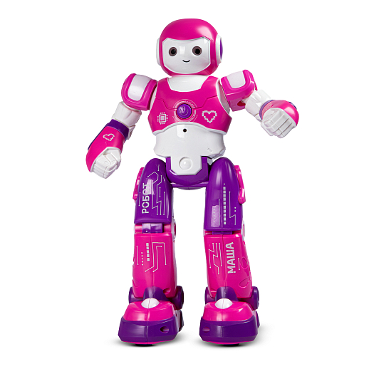ТМ "Smart Baby" Робот Маша, радиоуправляемый, движения (вперед, назад, влево, вправо), танцы, звуки робота, обучение (интересные факты о космосе), считалочки, скороговорки, высота робота 27 см, в/к 28 X 19 X 10 см в Джамбо Тойз #15
