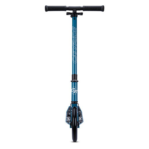 Двухколесный самокат CITYRIDE 200MM PU; алюминий/сталь порошковое покрытие. Дека 53*11СМ, руль  82-92СМ. Складной.  Без амортизатора. Подшипники Abec-9, Грипсы резина 120мм. в Джамбо Тойз #2
