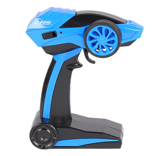 Машинка на радиоуправлении Краулер AUTODRIVE, 1:18, 2.4G, 4WD, с зарядкой, 5 каналов: вперед/назад, повороты, преодоление препятствий, цвет синий, в/к 32*18*23см в Джамбо Тойз #4