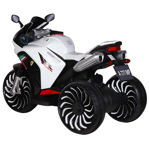 Мотоцикл трехколесный на аккум с функцией водяного пара, 12V7AH, 2*540W, MP3,USB,3 колеса в Джамбо Тойз #5