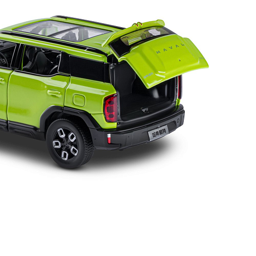 ТМ "Автопанорама" Машинка металлическая 1:32 Haval Kugou, зелен., свет, звук, откр. двери, капот и дверка багажника, инерция, в/к 19*9*7 см в Джамбо Тойз #4