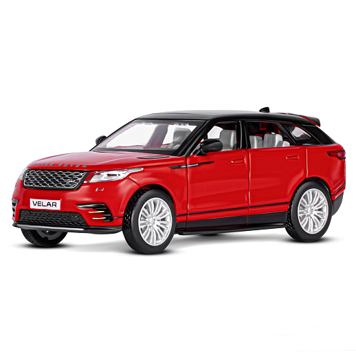ТМ "Автопанорама" Машинка металлическая 1:32 Range Rover Velar, красный, откр. четыре двери, капот, багажник, свет, звук, инерция, в/к 17,5*12,5*6,5 в Джамбо Тойз #2