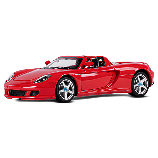 ТМ "Автопанорама" Машинка металлическая, 1:24, Porsche Carrera GT, красный, откр. двери, капот и багажник, свет, звук, свободный ход колес, в/к 24,5х12,5х10,5 см в Джамбо Тойз #2