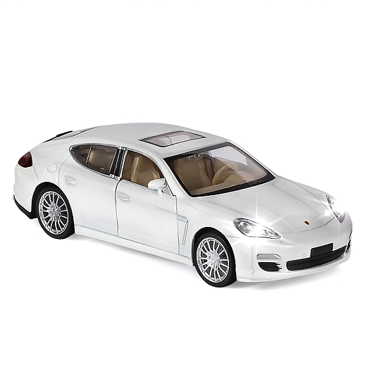 ТМ "Автопанорама" Машинка металлическая 1:32  Porsche Panamera S,белый, свет, звук, откр. двери, инерция, в/к 17,5*13,5*9 см в Джамбо Тойз #12