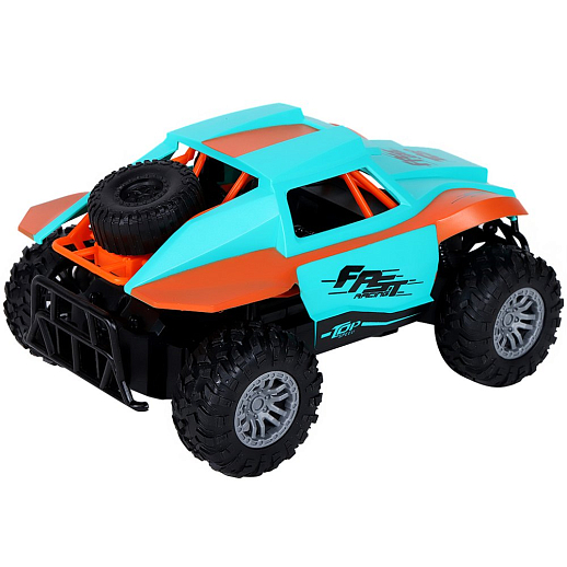 AUTODRIVE Р/У Скоростной внедорожник,М1:16,2.4GHz,4 канала,цвет бирюза,аккум.в компл., в/к 30*17*14,2 см в Джамбо Тойз #5