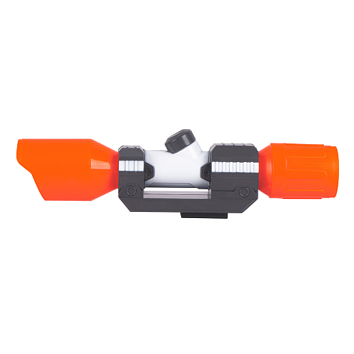 Бластер с мягкими пулями, на бат., 30 пуль в компл., барабанный магазин, в/к 43,5*10,5*22,5см в Джамбо Тойз #17