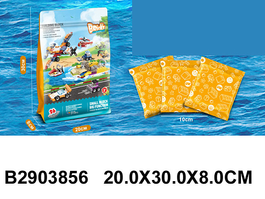 Конструктор "Техника" сборный, пакет, 315 дет., в/к 20,0*30,0*8,0 см в Джамбо Тойз #2