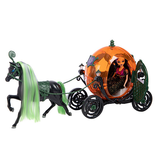 Игровой набор "Карета с лошадью и кукла", свет.эфф., в/к 60х20х34 см в Джамбо Тойз #2