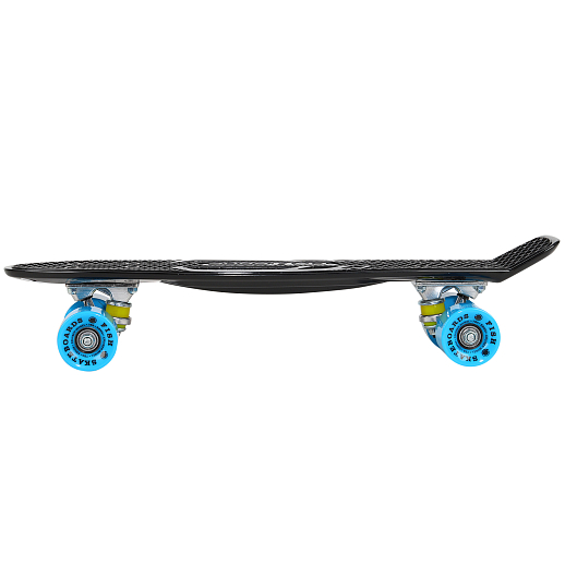 Скейтборд Fish черный, размер 22"х6", колеса: 60х45мм  78А, PU, ABEC-7 в/п в Джамбо Тойз #2