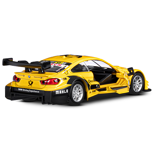 ТМ "Автопанорама" Машинка металлическая 1: 44 BMW M4, желтый, откр. двери, инерция, в/к 17,5*12,5*6,5 см в Джамбо Тойз #13