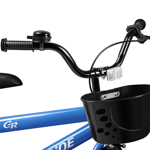 Велосипед двухколёсный CITYRIDE, модель CR-B2-07F51, колеса 14", рама сталь 0,75, колеса сталь, балансирные колеса, цвет голубой в Джамбо Тойз #4
