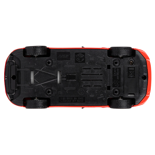 ТМ "Автопанорама" Машинка металлическая 1:30 BMW Z4 M40i, красный, свет, звук,откр. двери, инерция, в/к 19*9*7 см в Джамбо Тойз #13