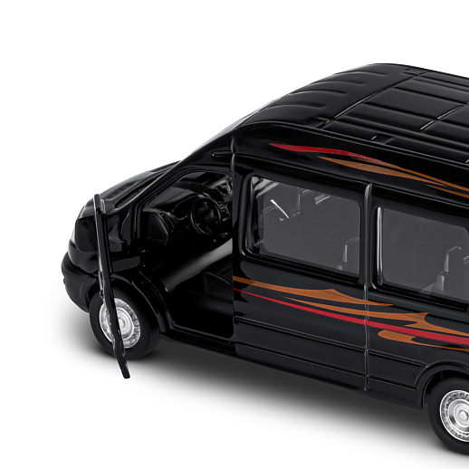 Игрушка для детей: Машинка металлическая 1:52 Ford, цвет черный, инерция, артикул JB1251779 в Джамбо Тойз #5