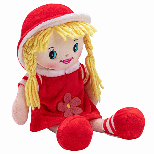 ТМ "Amore Bello" Кукла мягкая на бат., фразы на русском языке, стихотворение, песенка, 25 см в Джамбо Тойз #5