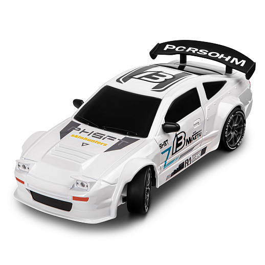 Р/у машинка для дрифта М1:24,2.4GHz,4WD,сменные шины 4шт., конусы 8шт.,свет,с аккум.,цвет белый,в/к 22,5*22,5*7,5см в Джамбо Тойз #8