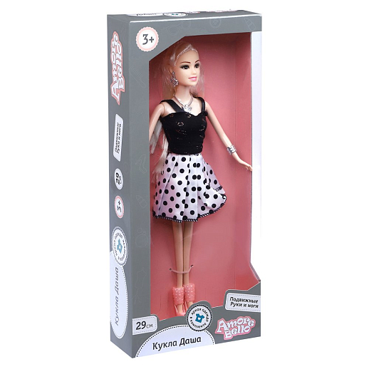 ТМ "Amore Bello" кукла "Даша", в/к 14х5,5х33 см в Джамбо Тойз #2