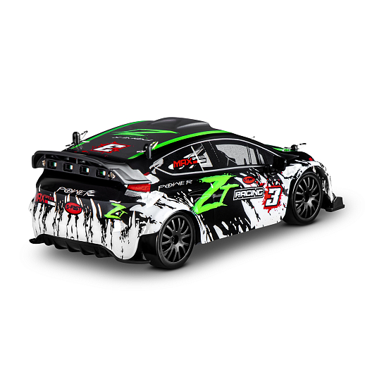 Р/У Машина для дрифта,1:24,2.4GHz,4WD,свет,с аккум, цвет зел./черн./красн., в/к 28*8*22,5см в Джамбо Тойз #4