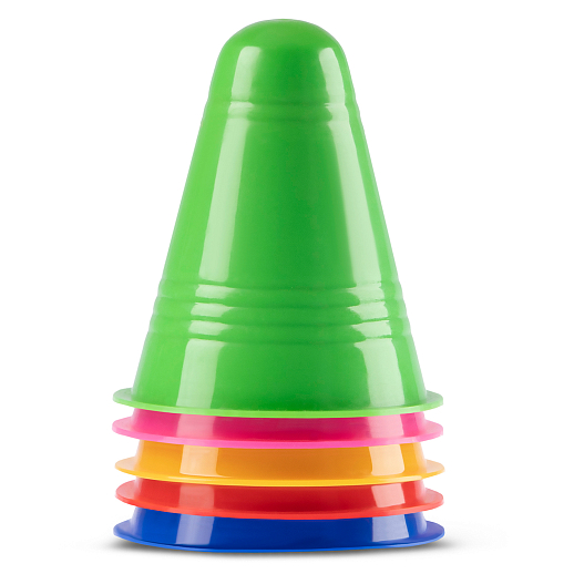 "CITY-RIDE" Комплект (ролики, защита, шлем, конусы 5 шт), переднее колесо со светом, S размер (29-33), ABEC 7, цвет розов в н/сумке в Джамбо Тойз #16