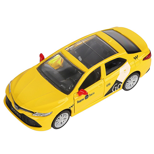 Яндекс Go Машинка металлическая 1:43 Toyota Camry, желтый, инерция, откр. двери, 17,5*12,5*6,5 см в Джамбо Тойз #10