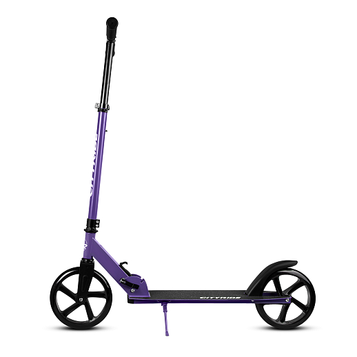 2хкол. самокат CITYRIDE 200, сталь 100%, грипсы 135мм TPR, колеса PU 200/200 мм. Фиолетовый в Джамбо Тойз #6