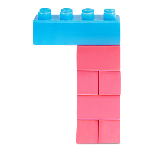 ТМ "Компания Друзей" Набор конструктора, средние детали, 317 деталей, в контейнере 13х12,5х13 см в Джамбо Тойз #37