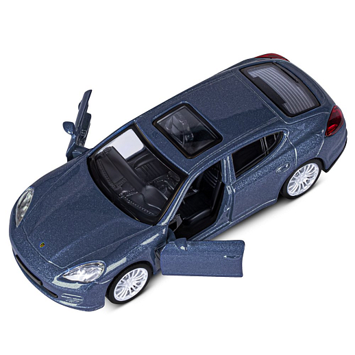 ТМ "Автопанорама" Машинка металлическая 1:43 Porsche Panamera S, синий перламутр, откр. двери, инерция, в/к 17,5*12,5*6,5 см в Джамбо Тойз #10