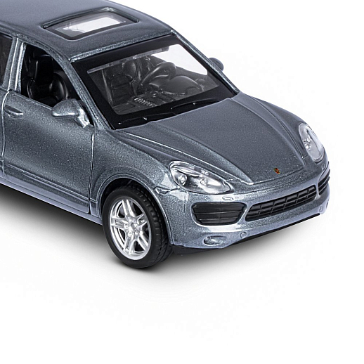 ТМ "Автопанорама" Машинка металлическая 1:43 Porsche Cayenne S, серый перламутр, откр. двери, инерция, в/к 17,5*12,5*6,5 см в Джамбо Тойз #14