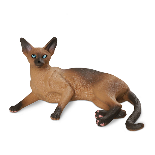 ТМ "DARWIN, Коллекционная фигурка кот "Сиамский Лежащий" Темный в/п, 11,6*7*5,1 см в Джамбо Тойз