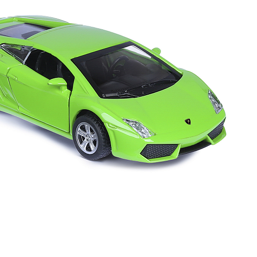 ТМ "Автопанорама"  Машинка металл.  1:43 Lamborghini Gallardo LP560-4, зеленый, инерция, откр. двери, в/к 17,5*12,5*6,5 см в Джамбо Тойз #8