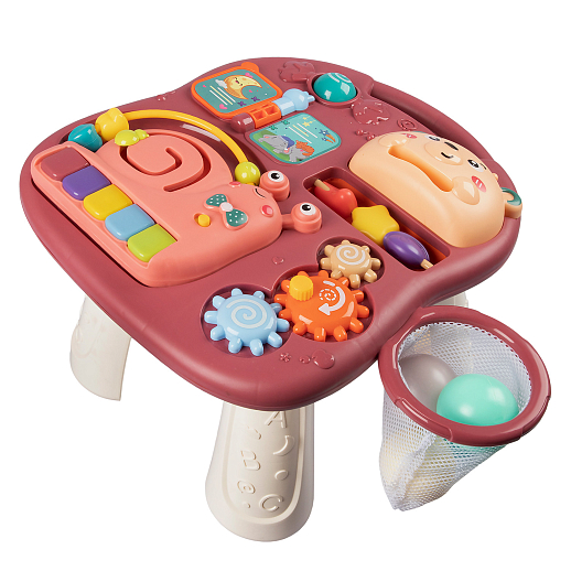 Ходунки, игровой центр, свет, звук, цвет бордовый, в/к 36,5х21х45,5 см в Джамбо Тойз #11