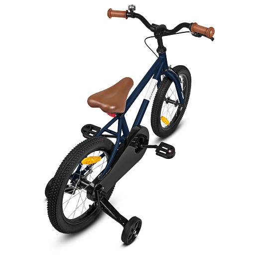 Велосипед двухколёсный CITYRIDE, модель CR-B2-07H, колеса 16", рама сталь, колеса сталь, балансирные колеса, цвет синий металлик в Джамбо Тойз #2