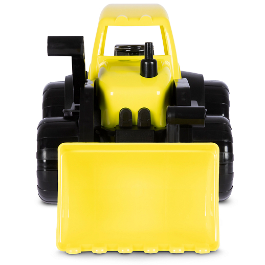 ТМ "Компания Друзей" Трактор с ковшом желтый, в сетке 33х16х16 см в Джамбо Тойз #7