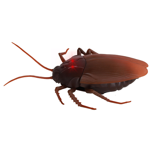 Таракан Р/У, 3 канала, световые эффекты Функции: Вперед / Назад / Демо режим/ Поворот направо с помощью радиоуправления на любой гладкой поверхности в/к 16,5*5,5*19 в Джамбо Тойз #8