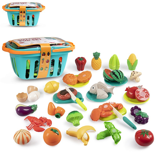 Набор "Продуктовая корзина" (33 шт) ,в/к 29*19,5*13,5 см в Джамбо Тойз