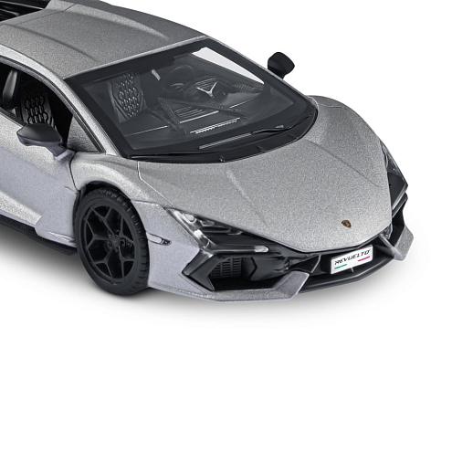 ТМ "Автопанорама" Машинка металл. 1:32 Lamborghini Revuelto, серый, инерция, откр. двери, в/к 17,5*12,5*6,5 см в Джамбо Тойз #20