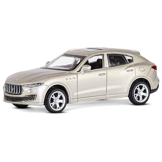 ТМ "Автопанорама" Машинка металлическая 1:43 Maserati Levante c прицепом с лодкой,  открываются двери, инерция, в/к 28*17,5*6,5 см в Джамбо Тойз #18