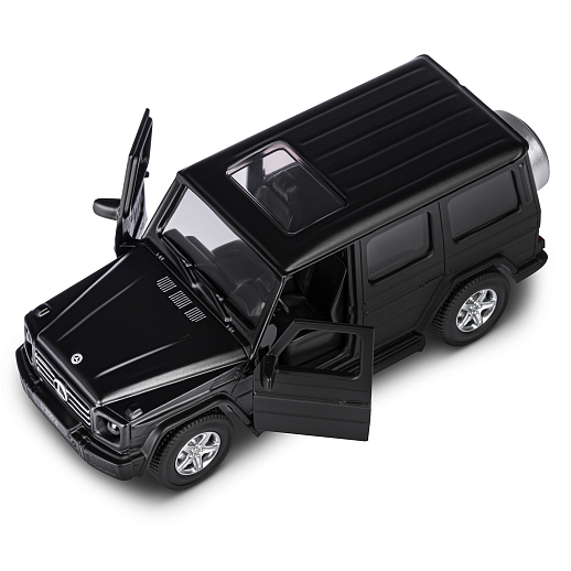 ТМ "Автопанорама" Машинка металлическая 1:42 Mercedes-Benz G350d, черный, откр. двери, инерция, в/к 17,5*12,5*6,5 см в Джамбо Тойз #12