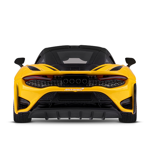 ТМ "Автопанорама" Машинка металлическая, 1:31 McLaren 765 LT, желтый, открываются двери, свет, звук, инерция, в/к 18*13,5*9 см в Джамбо Тойз #13