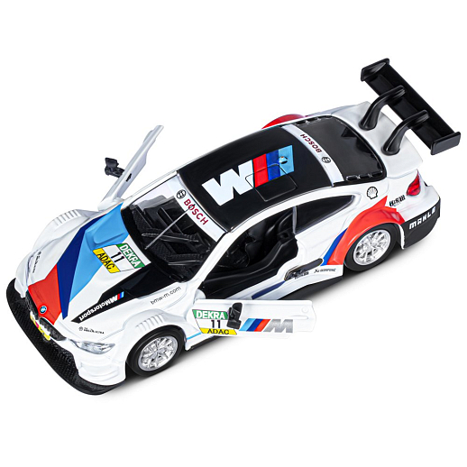 ТМ "Автопанорама" Машинка металлическая 1: 44 BMW M4, белый, откр. двери, инерция, в/к 17,5*12,5*6,5 см в Джамбо Тойз #10