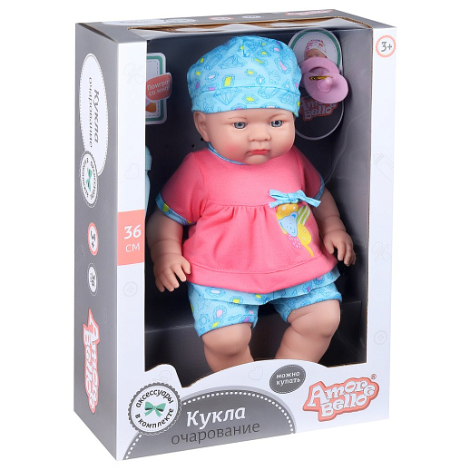 ТМ "Amore Bello" серия "Очарование" Кукла 36 см , в/к 37,5х12х26см в Джамбо Тойз #2