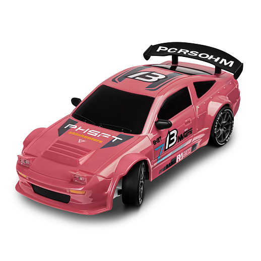 Р/у машинка для дрифта М1:24,2.4GHz,4WD,сменные шины 4шт., конусы 8шт.,свет,с аккум.,цвет красный,в/к 22,5*22,5*7,5см в Джамбо Тойз #8