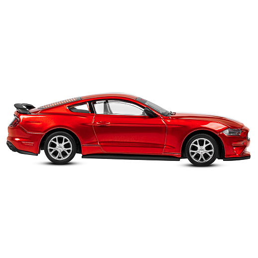 Машинка металлическая 1:43 Ford Mustang GT, красный, тюнинг, откр. двери, свободный ход колес, в/к 23,5*10*4 см в Джамбо Тойз #6